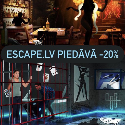 Permanent discount of collaborations with Escape.lv quests!