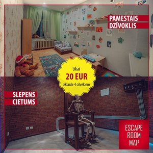 Only 20 EUR at any time! Discounts from Escape Room