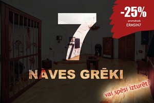 Special discount for EscapeRoomMap users for game "7 sins" - 15%