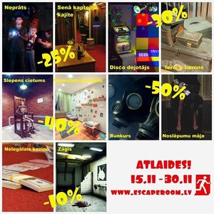 Discount from Escape Room!