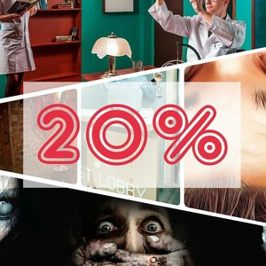 Скидка 20% на все игры Mysteria до конца апреля!