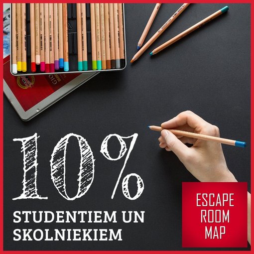 Real Quest. Skolēniem un studentiem 10% atlaide!